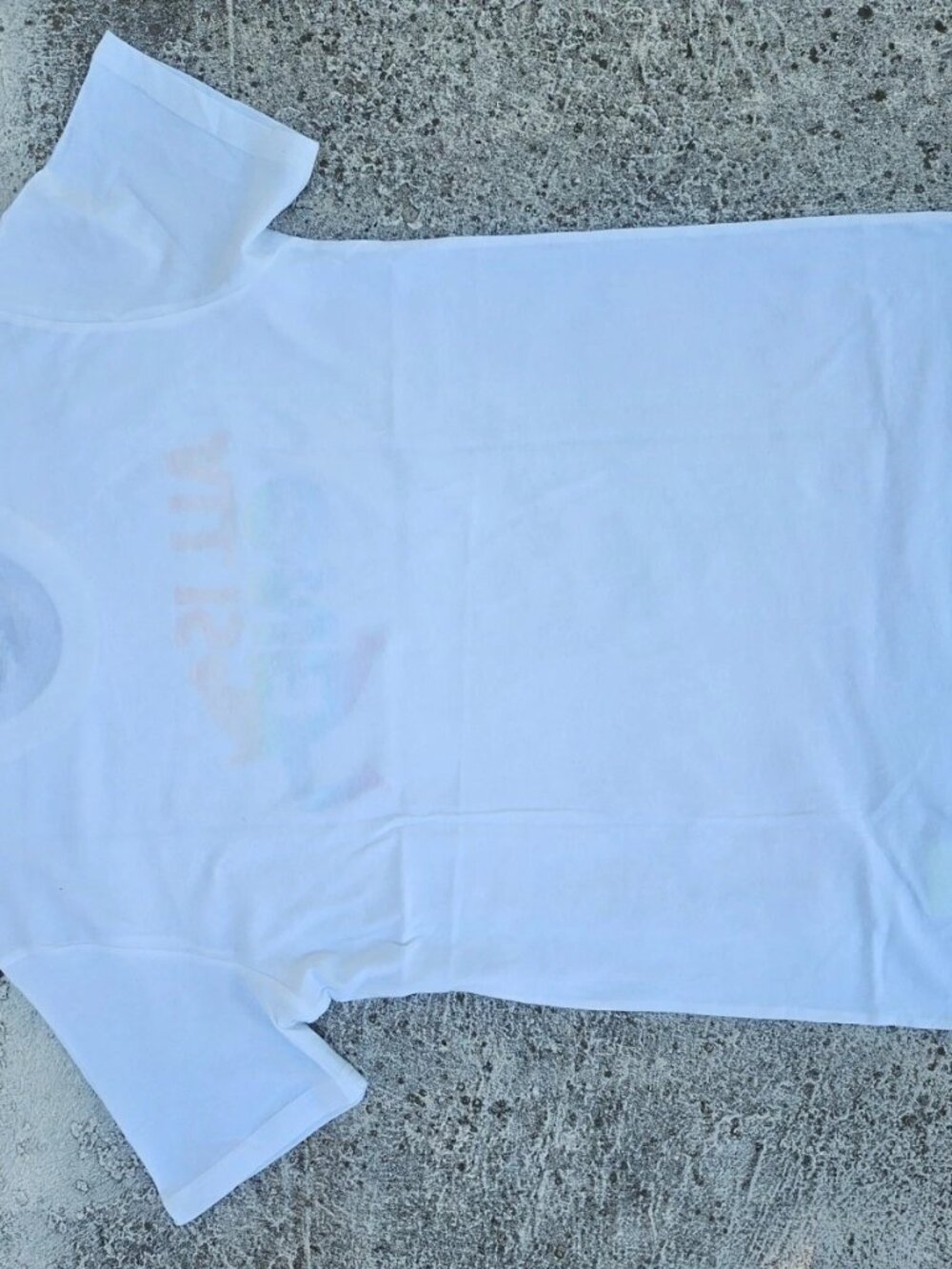 Hard Rock Men Tee Crew Neck Short Sleeve White T Shirt ALL IS ONE Size M New - Picture 8 of 9